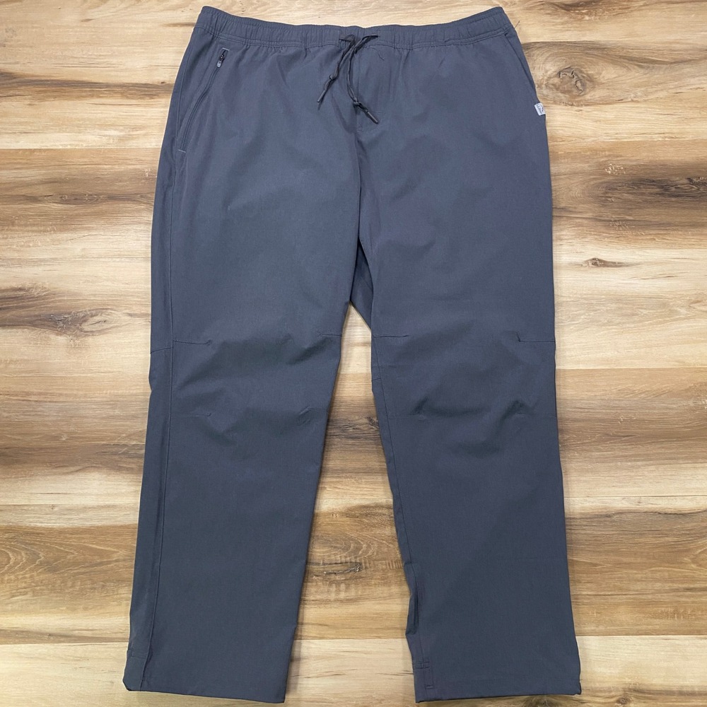 LL Bean Multisport Hiking Pants XL Mens Gray Stretch Technical Outdoor Trousers